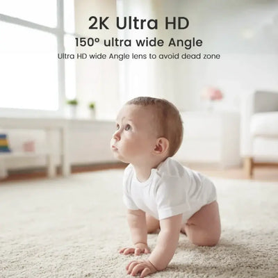 Smart baby monitor featuring night vision and real-time two-way talk