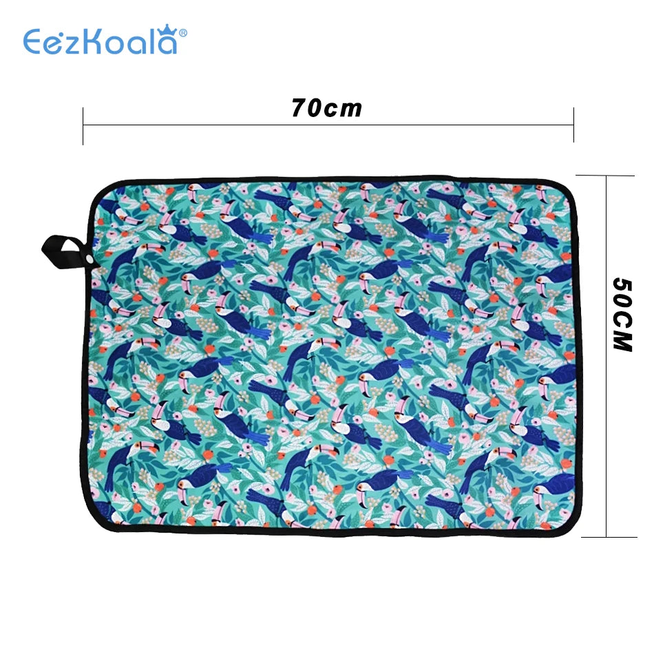 Eezkoala  Baby Changing Mats Cover Reusable Baby Diaper Mattress Diaper for Newborn Waterproof Changing Pats Flool Play Mat