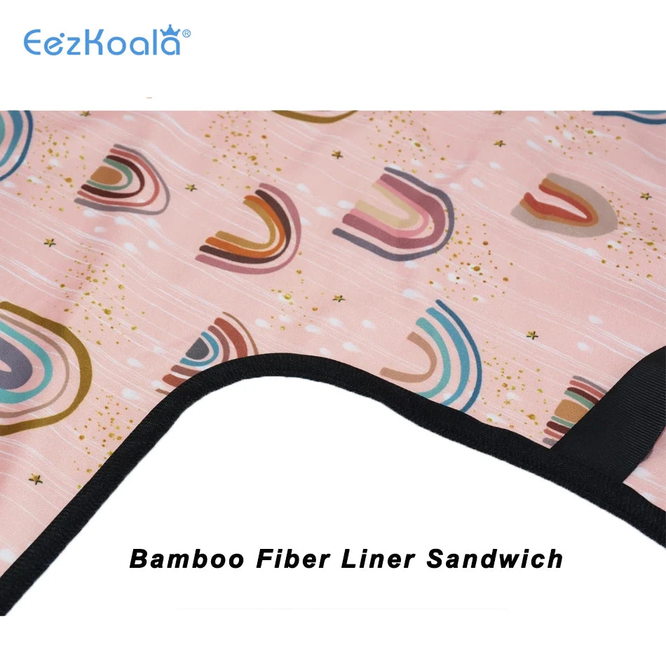 Eezkoala  Baby Changing Mats Cover Reusable Baby Diaper Mattress Diaper for Newborn Waterproof Changing Pats Flool Play Mat