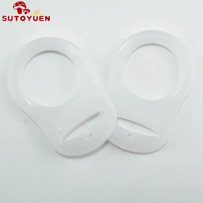 10pcs Sutoyuen silicone pacifier clips, dummy chain holders for babies