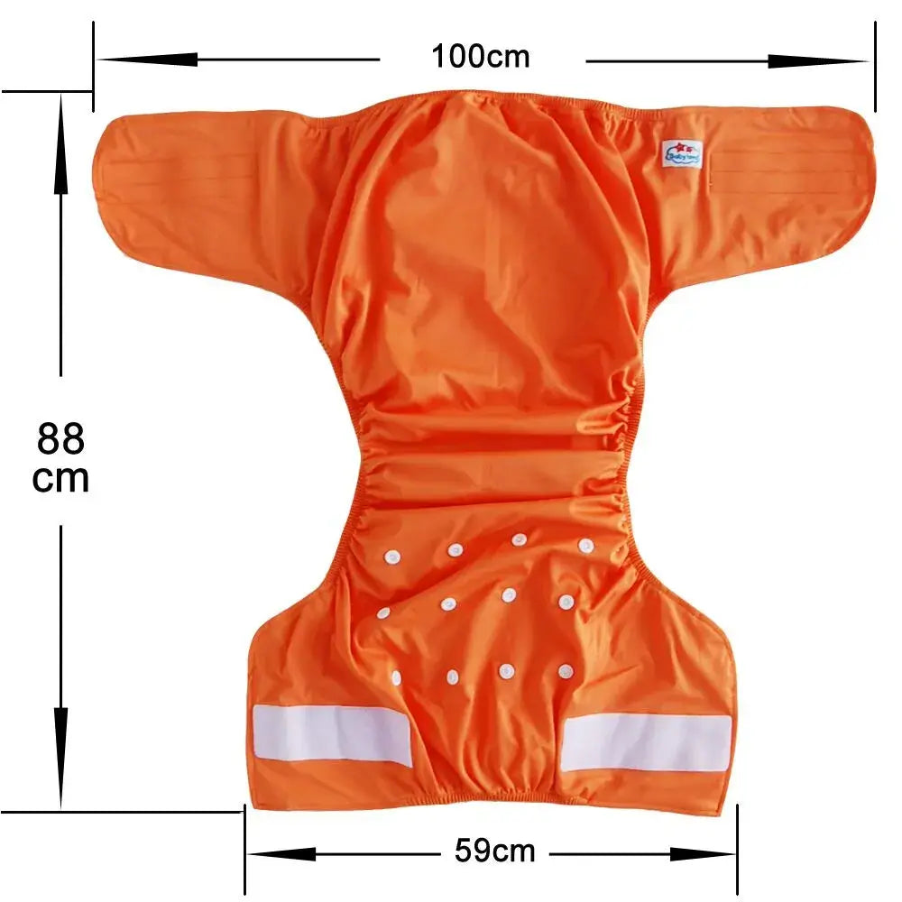 High-absorbency four-layer microfiber inserts for adult nappies