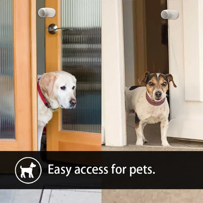 Prevent door injuries for kids with EUDEMON door stoppers