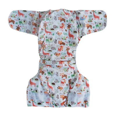 High-absorbency four-layer microfiber inserts for adult nappies