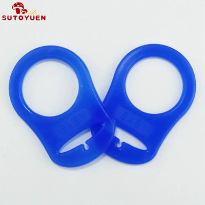 10pcs Sutoyuen silicone pacifier clips, dummy chain holders for babies