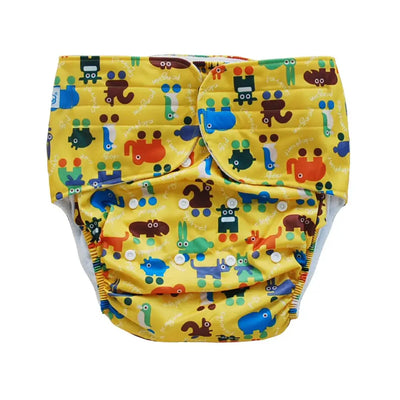 High-absorbency four-layer microfiber inserts for adult nappies
