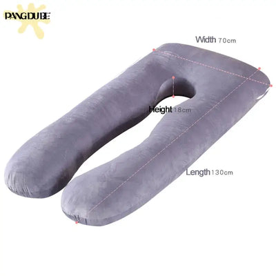 Maternity sleeping pillow with nursing and breastfeeding cushion function