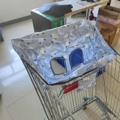 Children infant supermarket shopping cart cover for baby seat