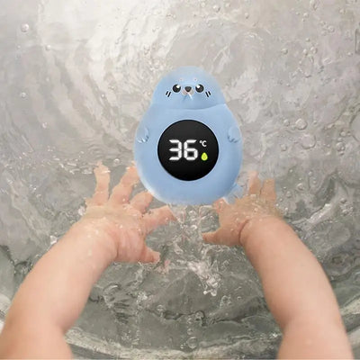 Water Temperature Meter Baby Bath Thermometer for Kids New born Toddlers Waterproof Warning Monitor Digital Temperature Gauge