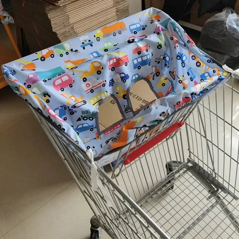 Children infant supermarket shopping cart cover for baby seat
