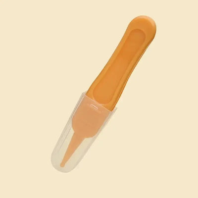 Toddler hygiene tweezers for earwax, nose, and navel grooming
