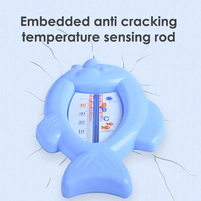 Non-toxic baby water thermometer for indoor and pool use