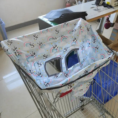 Children infant supermarket shopping cart cover for baby seat
