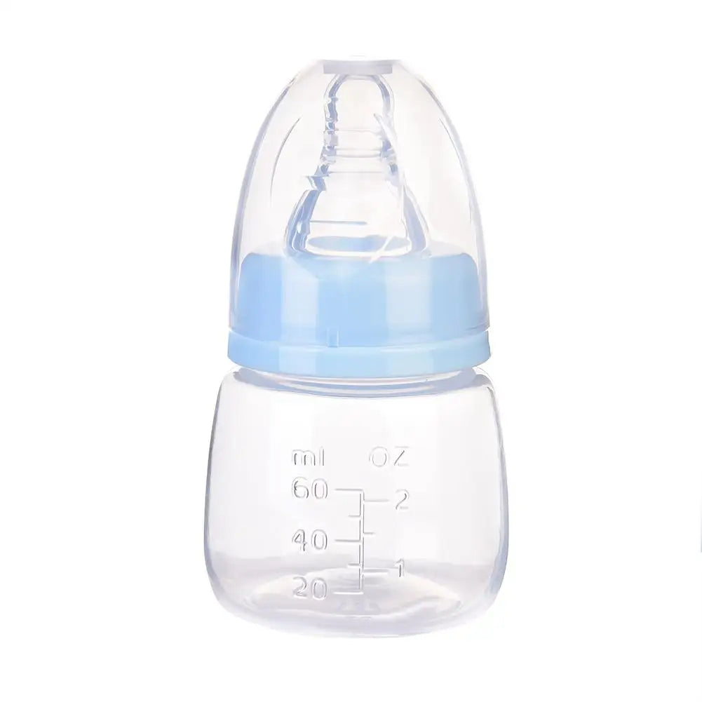 Infant Baby Mini Portable Feeding Nursing Bottle BPA Free Safe Newborn Kids Nursing Care Feeder Fruit Juice Milk Bottles 60ML