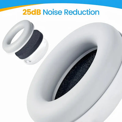 Infant ear muffs for noise protection on planes and outdoor events