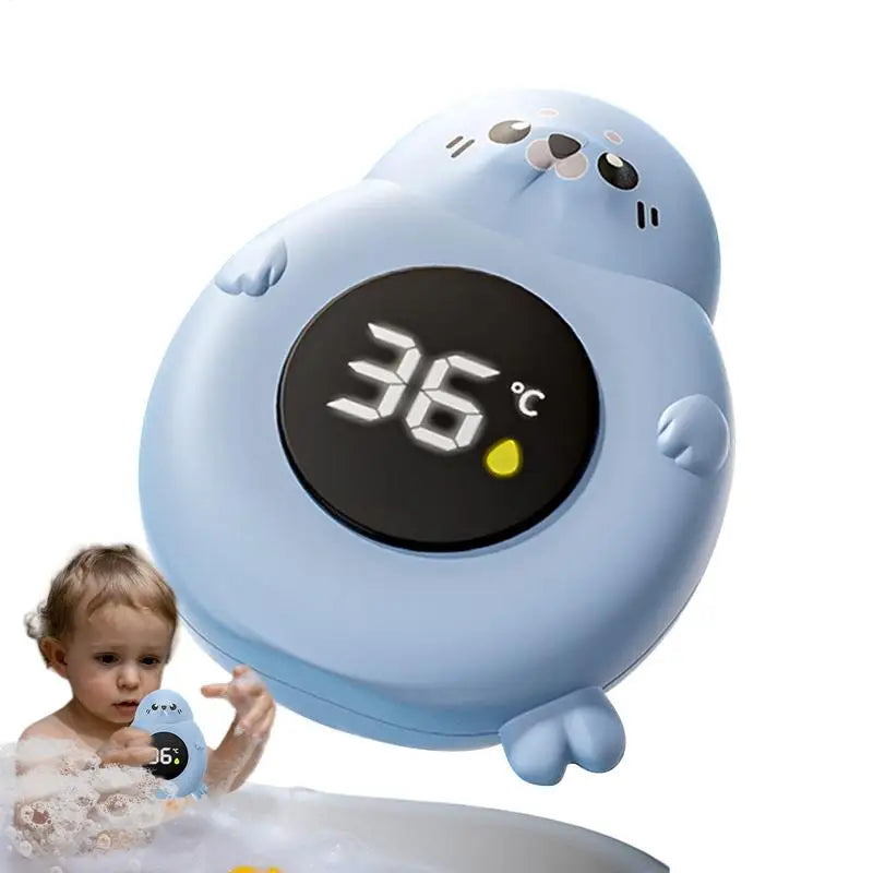 Water Temperature Meter Baby Bath Thermometer for Kids New born Toddlers Waterproof Warning Monitor Digital Temperature Gauge