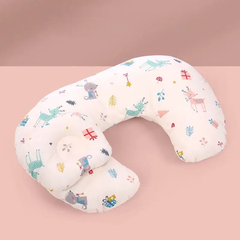 Maternity sleeping pillow with nursing and breastfeeding cushion function