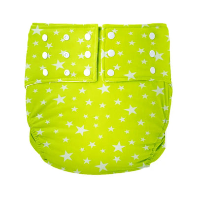 4pcs Reusable Adult Diapers Large Size Adjustable Washable Cloth Diaper for Patients and The Elderly Incontinence Diaper Pants