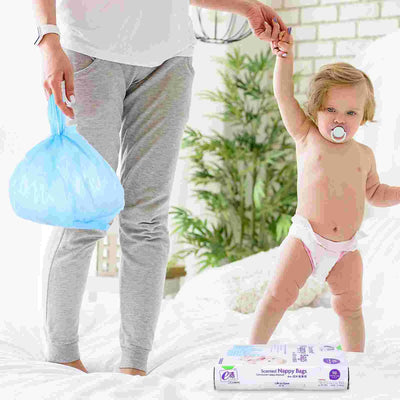 Diaper Disposable Scented Baby Sack Sealing Biodegradable Nappy Scent Pet Waste Pail Refill Handle Disaposal