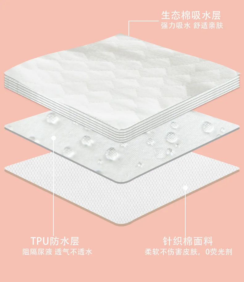 Baby Reusable Washable Diapers Ecological Potty Training Pants Waterproof Cotton Cleanliness Cloth Diaper Baby Nappy Underwear
