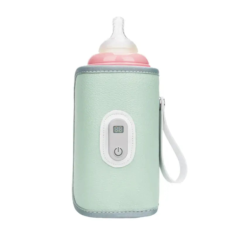 Universal heating cover for baby milk bottles, outdoor portable insulation