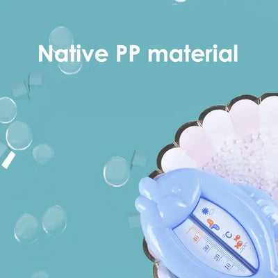 Non-toxic baby water thermometer for indoor and pool use