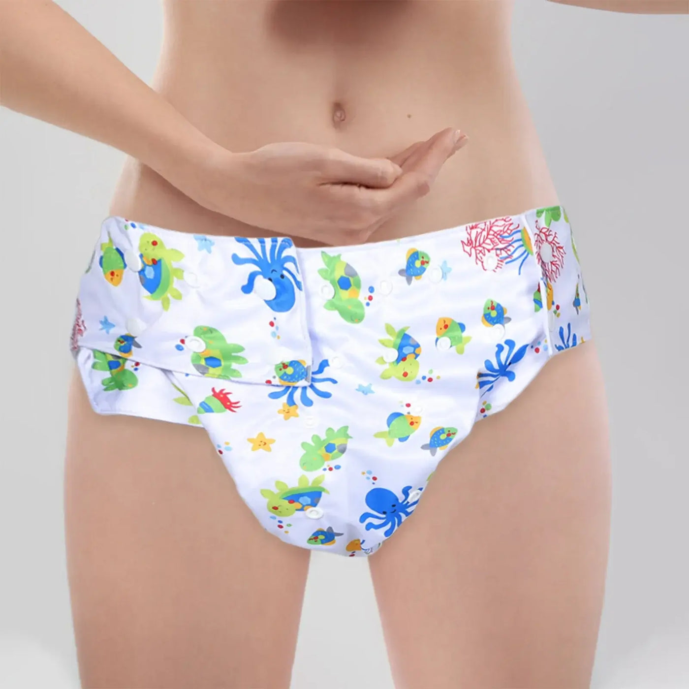 Breathable Cloth Diapers with Adjustable Fit for Adults
