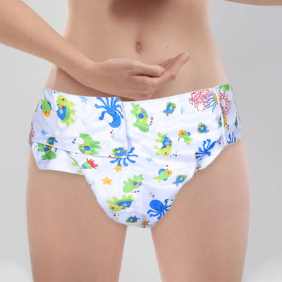 Breathable Cloth Diapers with Adjustable Fit for Adults