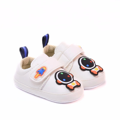 Baby toddler shoes, astronaut outer space design baby sneakers, lightweight and non-slip, suitable for daily & vacation wear