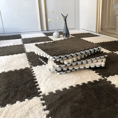 Soft EVA foam baby playmat set for living room, bedroom, children's room, and play area.