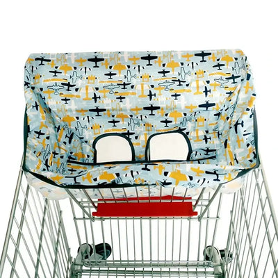 Children infant supermarket shopping cart cover for baby seat