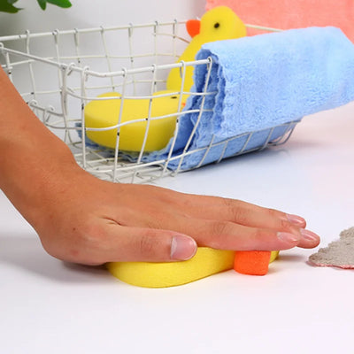 New Baby Shower Wipes Children's Sponge Wipe Cartoon Bath Baby Products