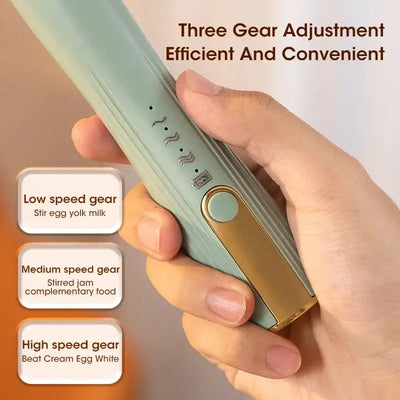 Multifunctional kitchen frother for coffee, eggs, and baby formula mixing