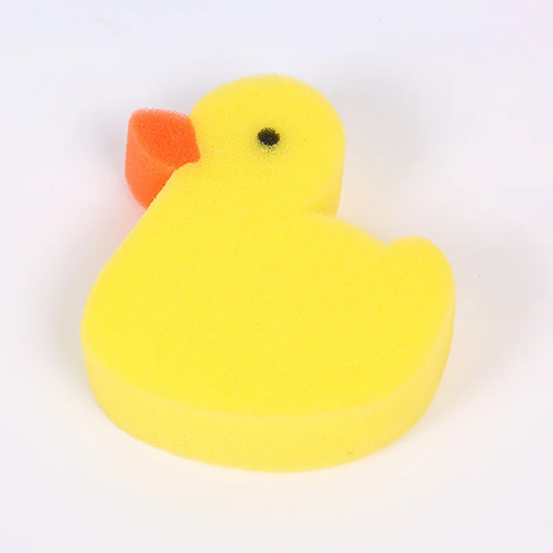 New Baby Shower Wipes Children's Sponge Wipe Cartoon Bath Baby Products
