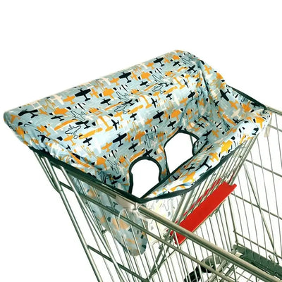 Children infant supermarket shopping cart cover for baby seat