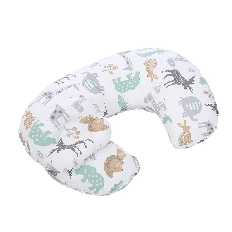 Maternity sleeping pillow with nursing and breastfeeding cushion function