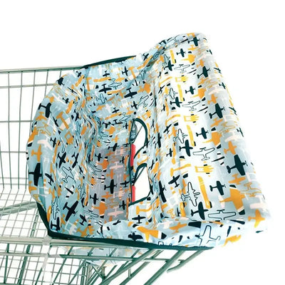 Children infant supermarket shopping cart cover for baby seat