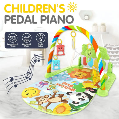 Pedal piano toy for baby early learning and development