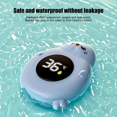Water Temperature Meter Baby Bath Thermometer for Kids New born Toddlers Waterproof Warning Monitor Digital Temperature Gauge