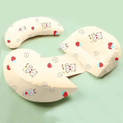 Pregnant women’s waist and belly support pillow with soft cartoon design