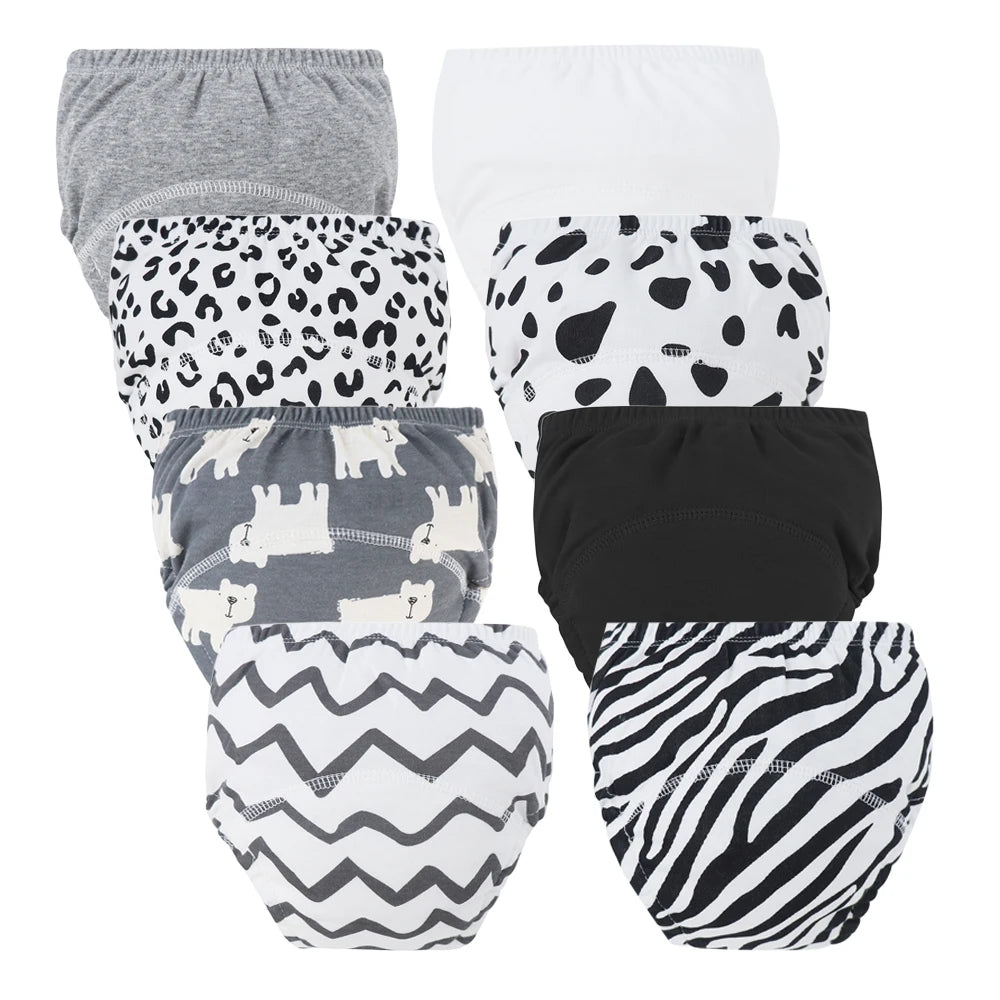Baby Reusable Washable Diapers Ecological Potty Training Pants Waterproof Cotton Cleanliness Cloth Diaper Baby Nappy Underwear