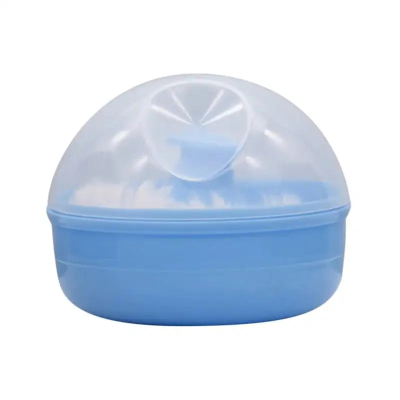 Cute Baby Face And Body Powder Puff Talcum PP Box 1 Pieces Pink