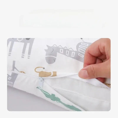 Maternity sleeping pillow with nursing and breastfeeding cushion function
