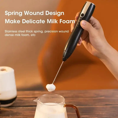 Multifunctional kitchen frother for coffee, eggs, and baby formula mixing