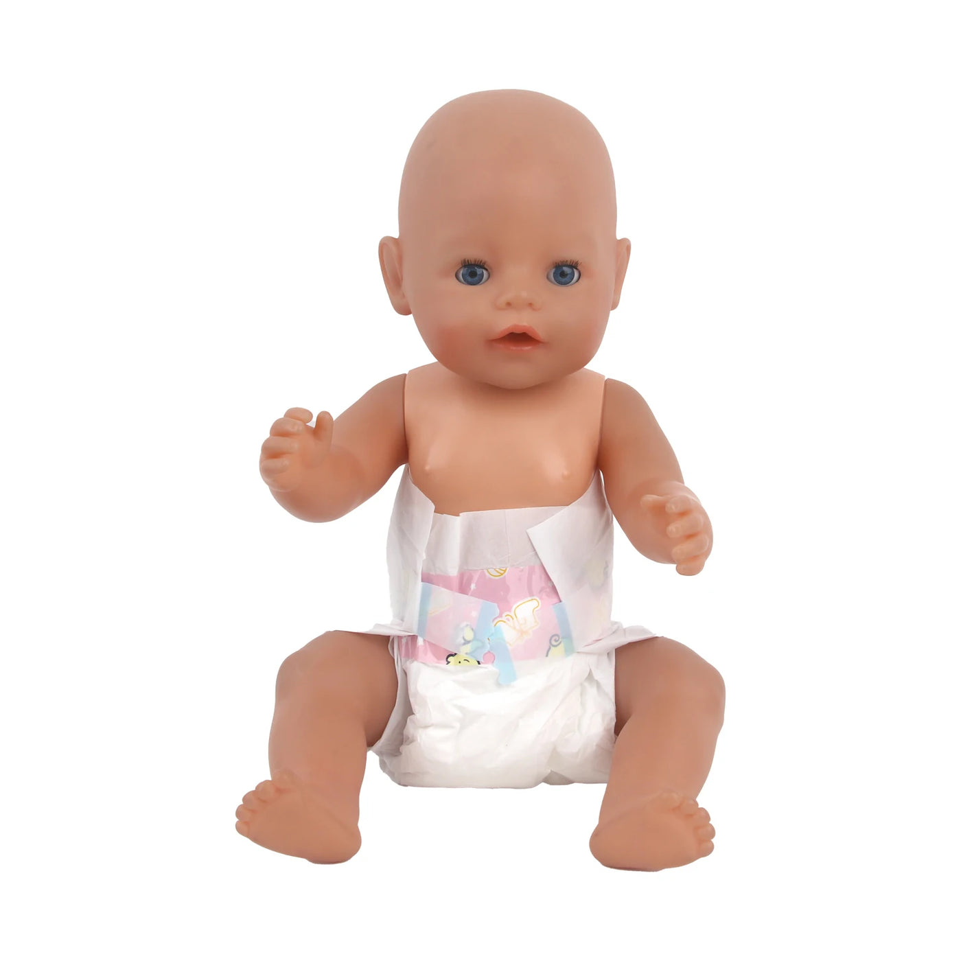 5Pcs 18 Inch American Doll Disposable Diaper Mini Cute Disposable Diapers For 43cm Baby Newborn Girl Doll OG Toy Accessory