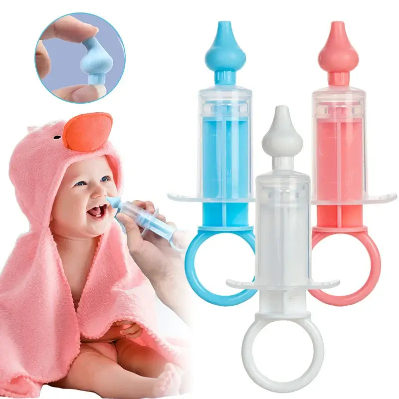 Safe nasal cleaner needle tube for infants and children’s nose washing