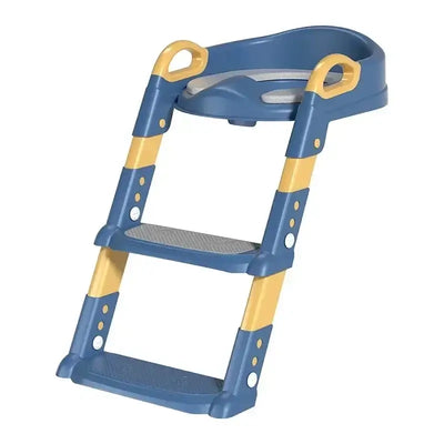 Toilet training ladder for toddlers with non-slip footrest