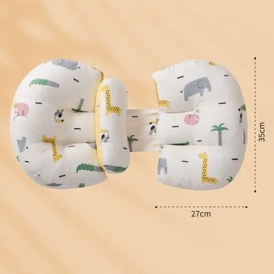 Pregnant women’s waist and belly support pillow with soft cartoon design