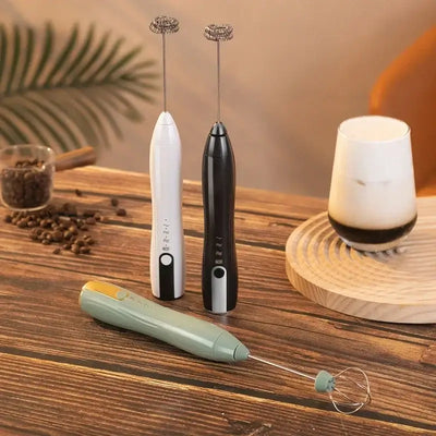 Multifunctional kitchen frother for coffee, eggs, and baby formula mixing