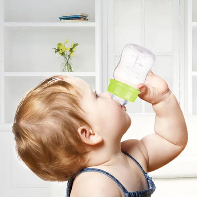 Infant Baby Mini Portable Feeding Nursing Bottle BPA Free Safe Newborn Kids Nursing Care Feeder Fruit Juice Milk Bottles 60ML