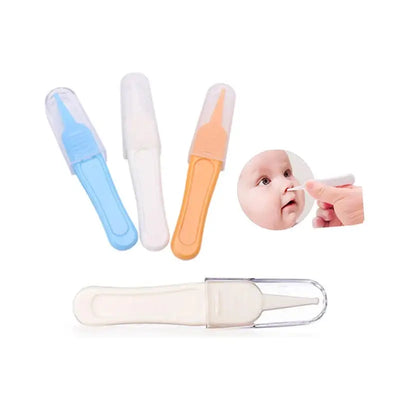 Toddler hygiene tweezers for earwax, nose, and navel grooming